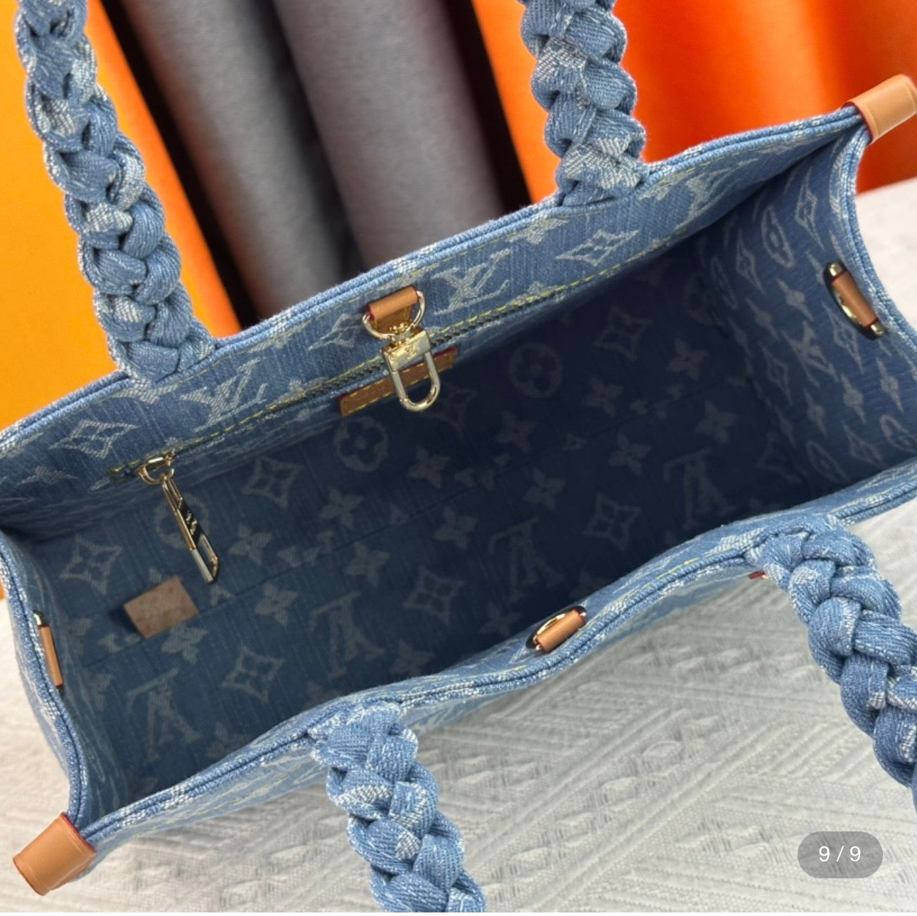 Louis Vuitton Denim Jacquard OnTheGo PM