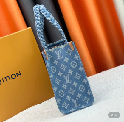 Louis Vuitton Denim Jacquard OnTheGo PM