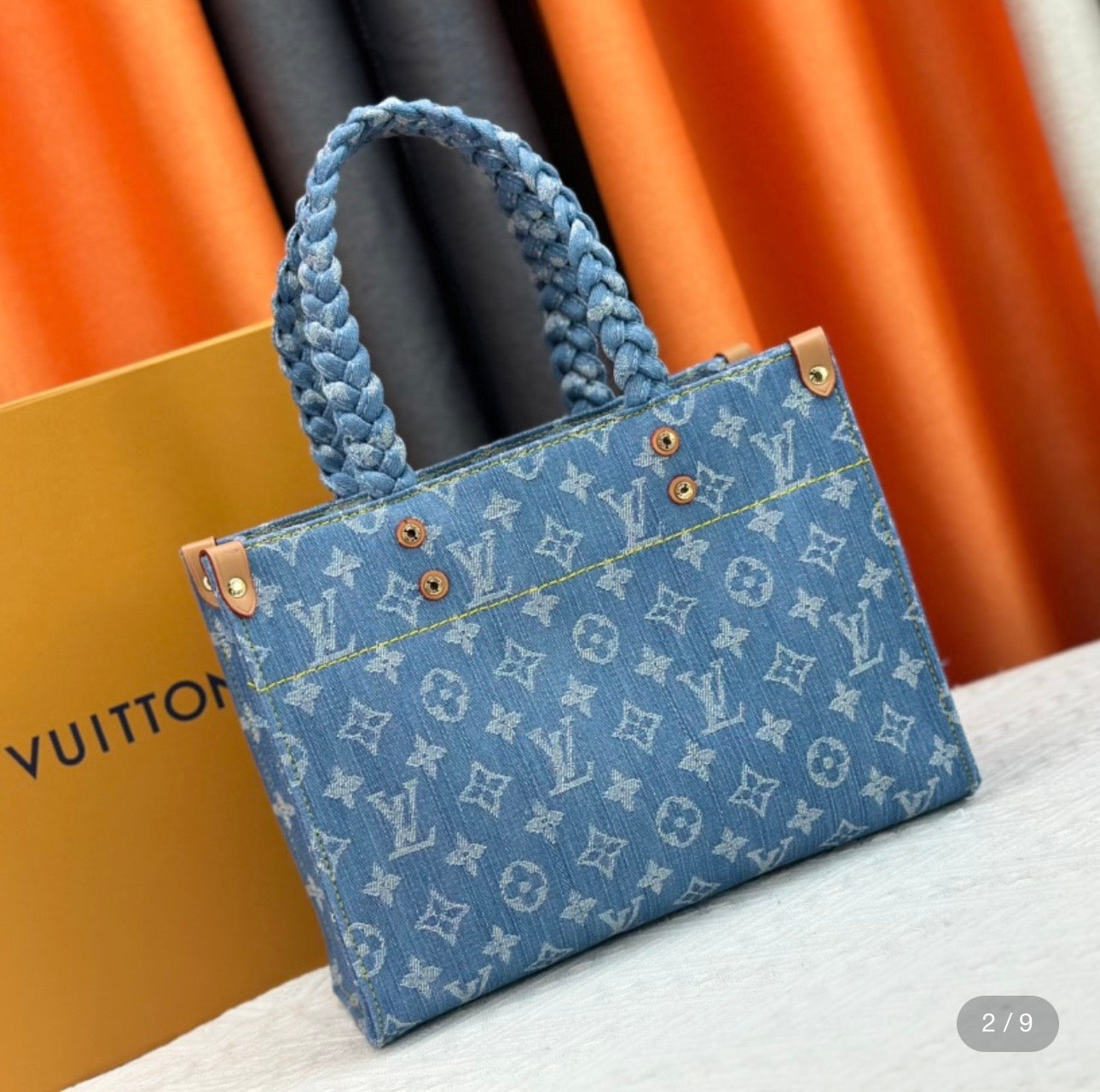 Louis Vuitton Denim Jacquard OnTheGo PM