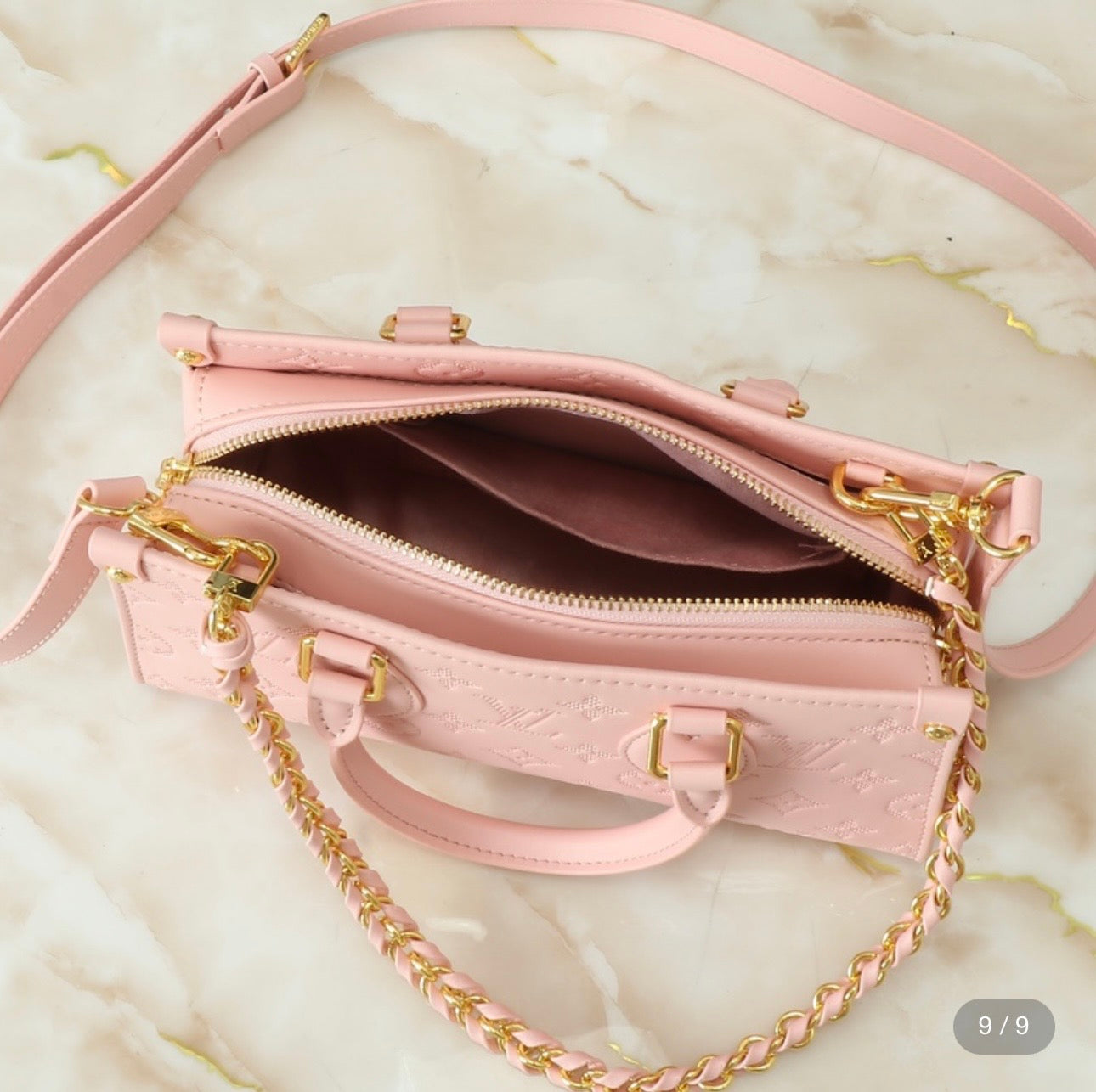 Louis Vuitton Stardust Pink leather OnTheGo PM
