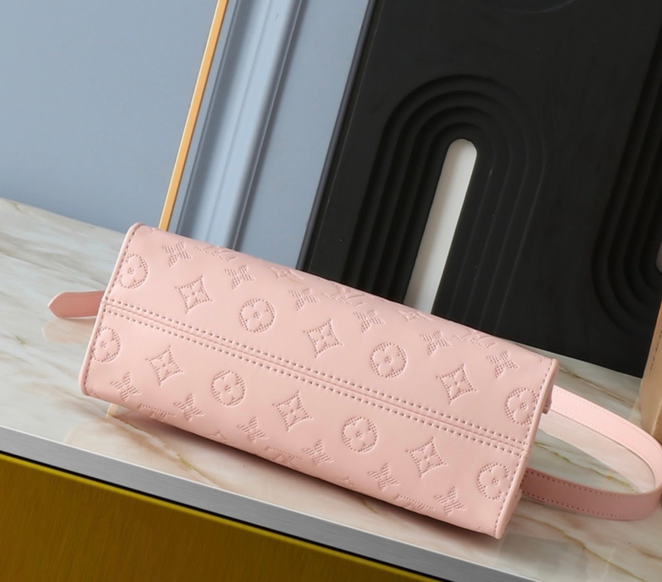 Louis Vuitton Stardust Pink leather OnTheGo PM
